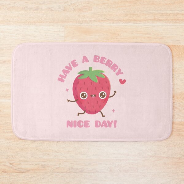 Item preview, Cute Strawberry, Have A Berry Nice Day designed and sold by rustydoodle.