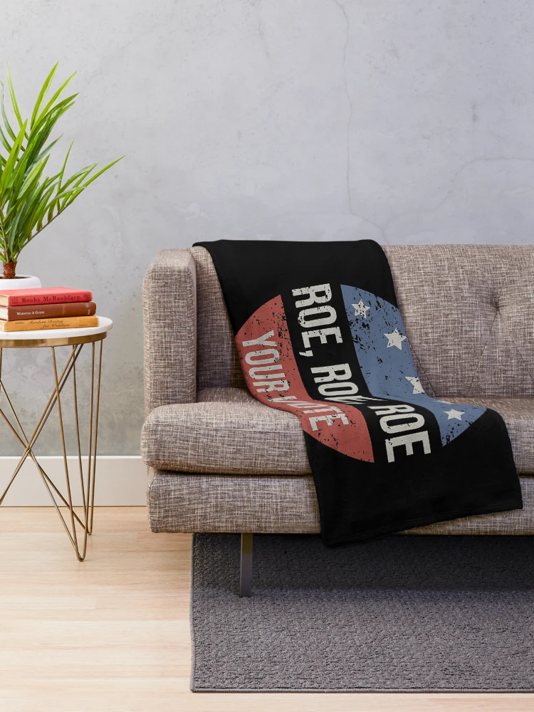Thumbnail 2 of 6, Throw Blanket, Pro Roe Pro Choice Roe Roe Roe Your Vote Feminist designed and sold by AtmanJosef.