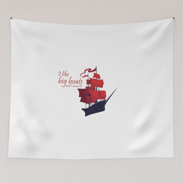 Item preview, I like big boats and I cannot lie designed and sold by footballma44.