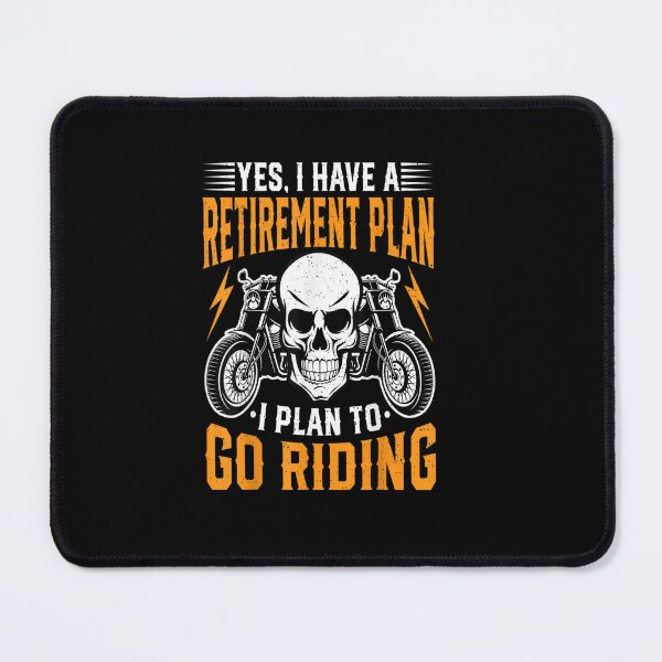 Item preview, Mens Yes, I've a Retirement Plan - Biking Motorbike Biker Grandpa designed and sold by Sarena84.