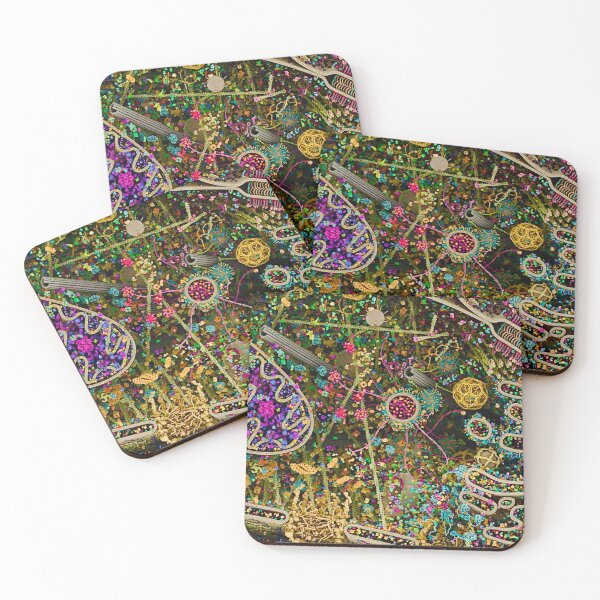 Item preview, cell under microscope designed and sold by ykn-vintage.