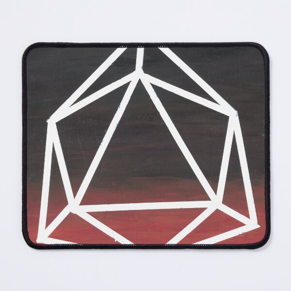 Item preview, d20 with Red Gradient Background designed and sold by LaghndDesigns.