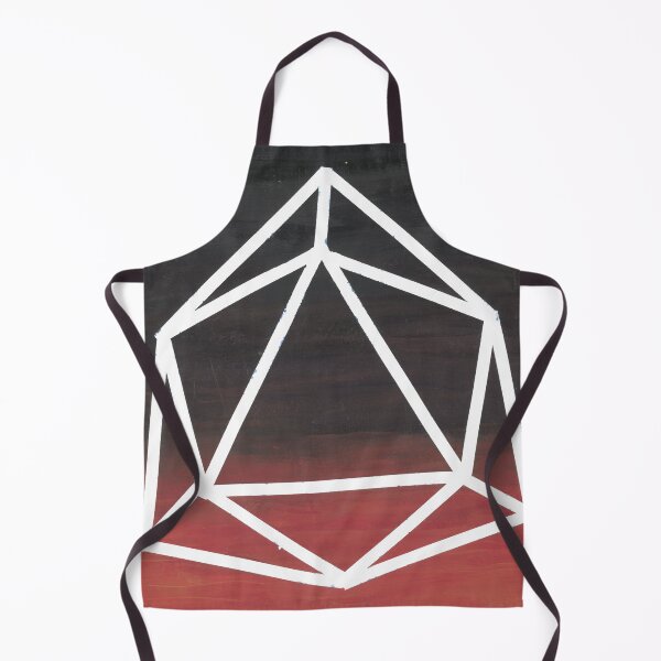 Item preview, d20 with Red Gradient Background designed and sold by LaghndDesigns.