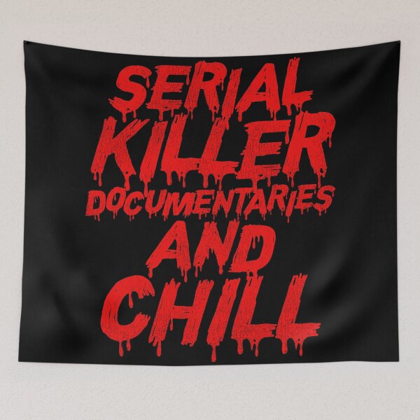 Item preview, Serial Killer Documentaries and Chill designed and sold by ourkid.