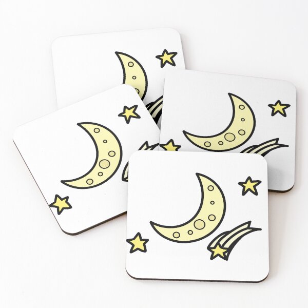 Item preview, Stars and Moon designed and sold by Cat².