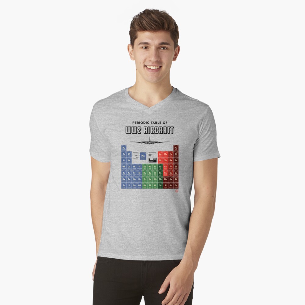 Item preview, V-Neck T-Shirt designed and sold by Aeronautdesign.