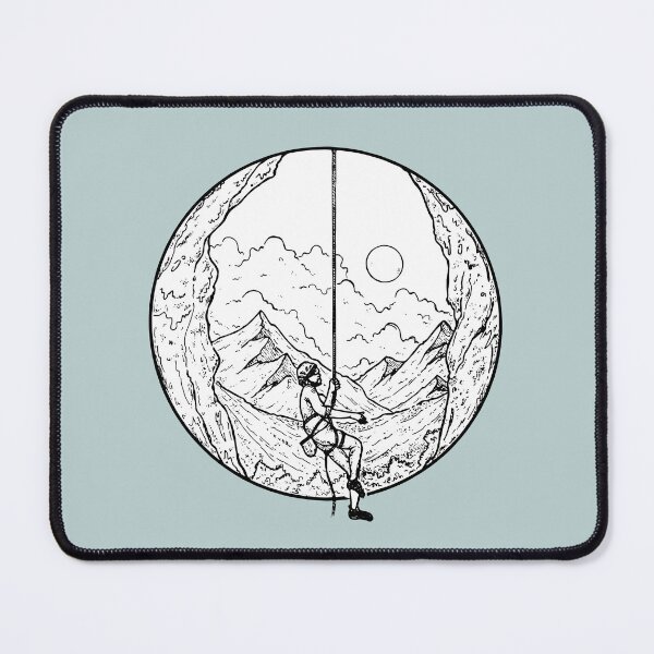 Item preview, Climbers moon view Climbing designed and sold by XXgooddeedXX.