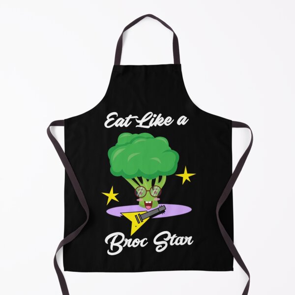 Item preview, Eat like a Broc Star, Vegan's Rock, Vegetarian Eating designed and sold by Monique Prince.