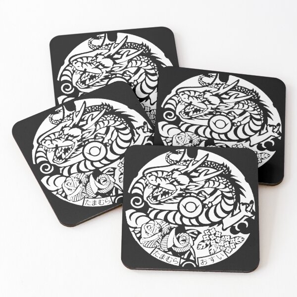 Item preview, Dragon on manhole in Japan - White designed and sold by mattraski.