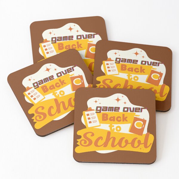 Item preview, Game Over Back To School - Back To School 2022 - Back To School Quotes designed and sold by designerpriti.