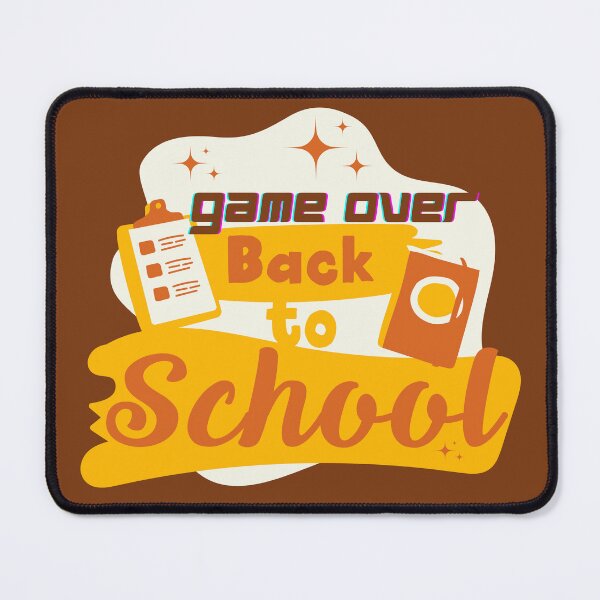Item preview, Game Over Back To School - Back To School 2022 - Back To School Quotes designed and sold by designerpriti.