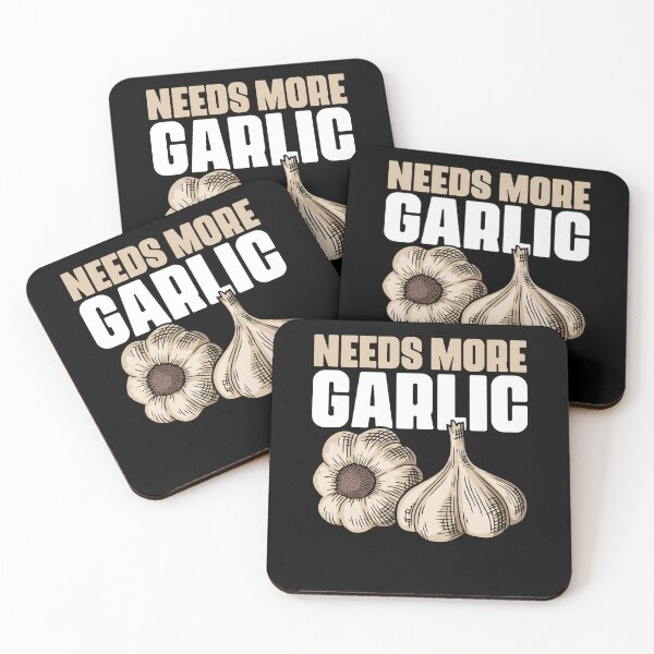Item preview, Needs More Garlic Funny Culinary Arts Humor For Cooking Fans designed and sold by Nessshirts.