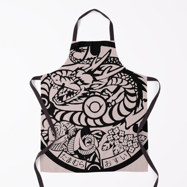 Item preview, Dragon on manhole in Japan - Black designed and sold by mattraski.
