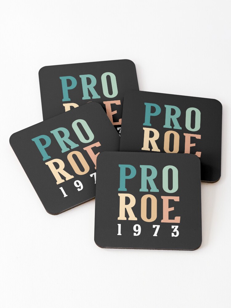 Thumbnail 1 of 5, Coasters (Set of 4), Pro Roe  designed and sold by Kikistyle.