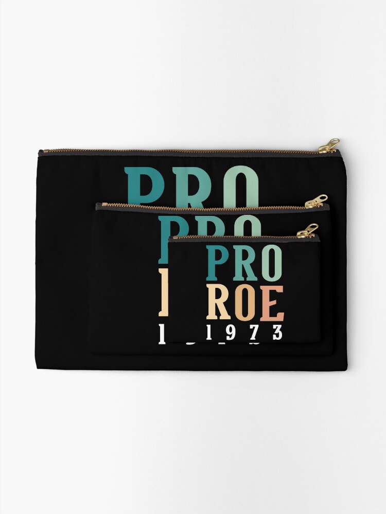 Thumbnail 2 of 4, Zipper Pouch, Pro Roe  designed and sold by Kikistyle.
