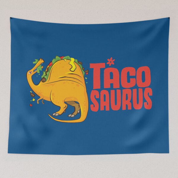Item preview, Tacosaurus - Funny Dino Taco  designed and sold by Andantino.