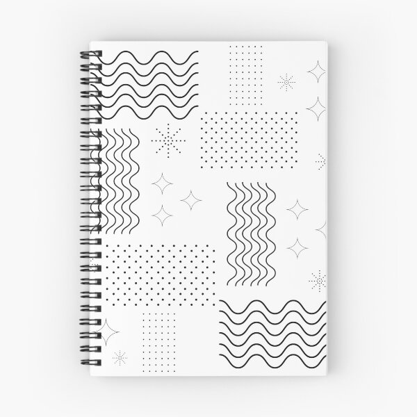 Item preview, Black and white line pattern designed and sold by NUSUSDREAM.