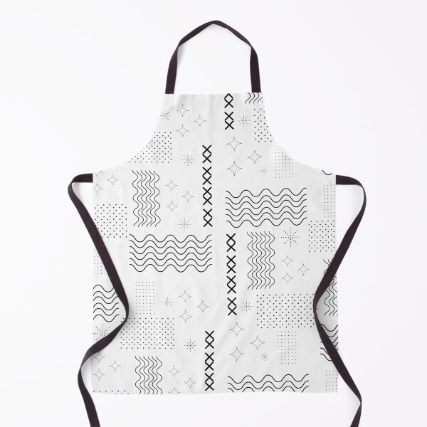 Item preview, Black and white line pattern designed and sold by NUSUSDREAM.