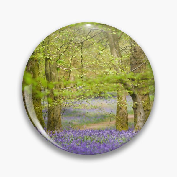 Item preview, Fairy tale bluebell woods in springtime designed and sold by CyaniRose.