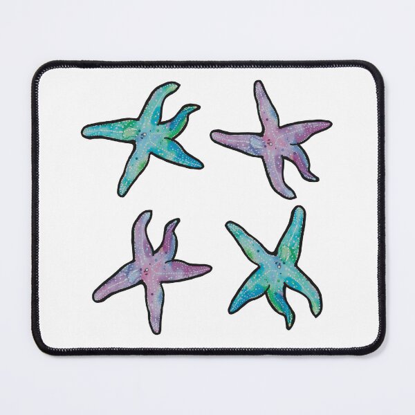 Item preview, Magenta and Aqua Starfish designed and sold by KatPaints.