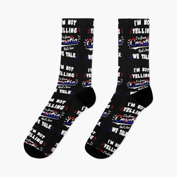 Item preview, I'm not yelling I'm from Croatia designed and sold by Dubbra.