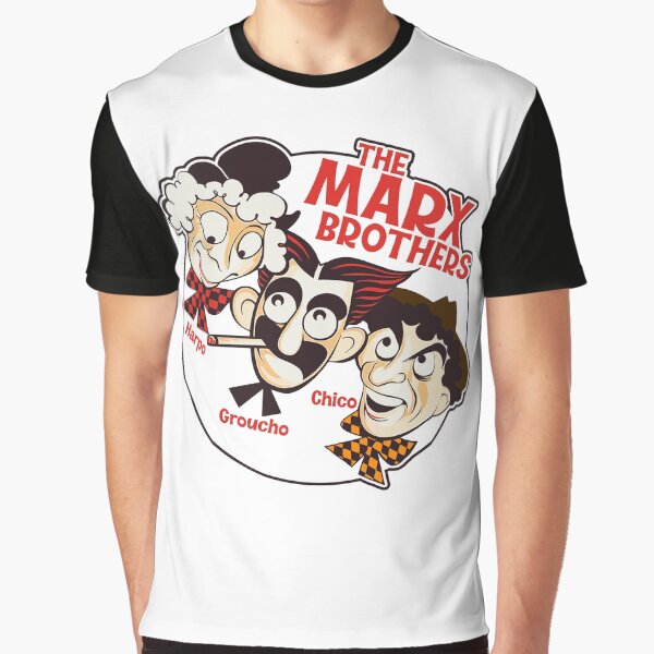 Vista previa del artículo con la obra «The Marx Brothers», diseñado y vendido por ourkid.
