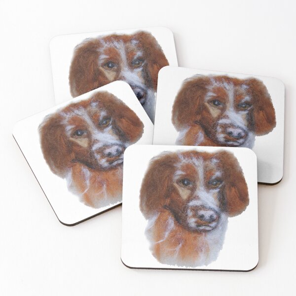 Item preview, Brittany spaniel dog designed and sold by FLEURDELAINE04.