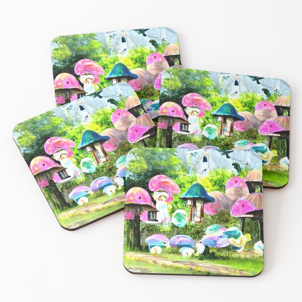 Item preview, Little Mushroom Village designed and sold by CyaKnight.