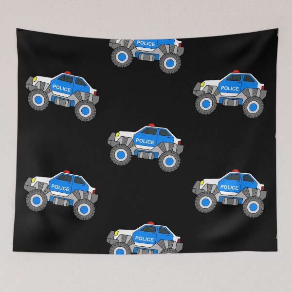 Item preview, Police Monster Truck designed and sold by samshirts.