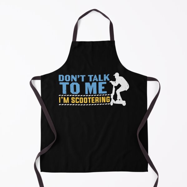 Item preview, Don't talk to me I'm scootering designed and sold by pnkpopcorn.
