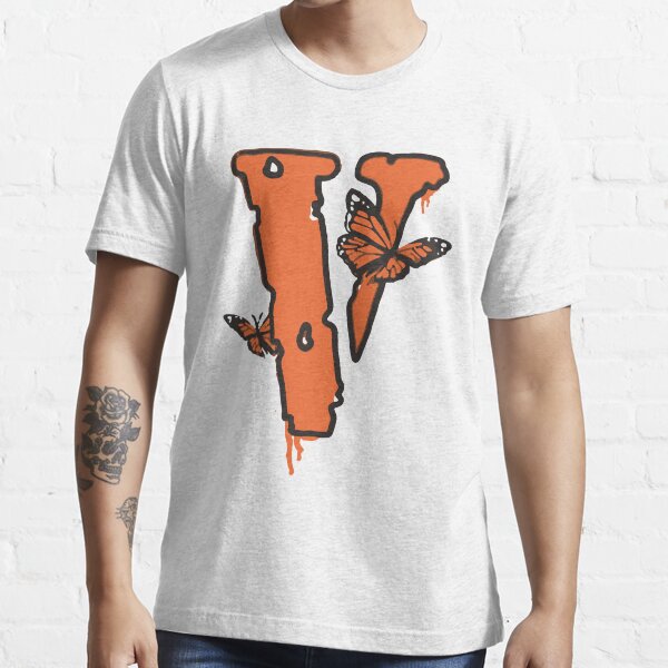 Juice Wrld X Vlone Butterfly Essential T-Shirt by FOUR_ three