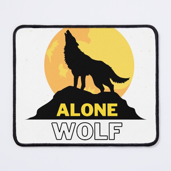 Item preview, Alone Wolf designed and sold by Musa-Merch.