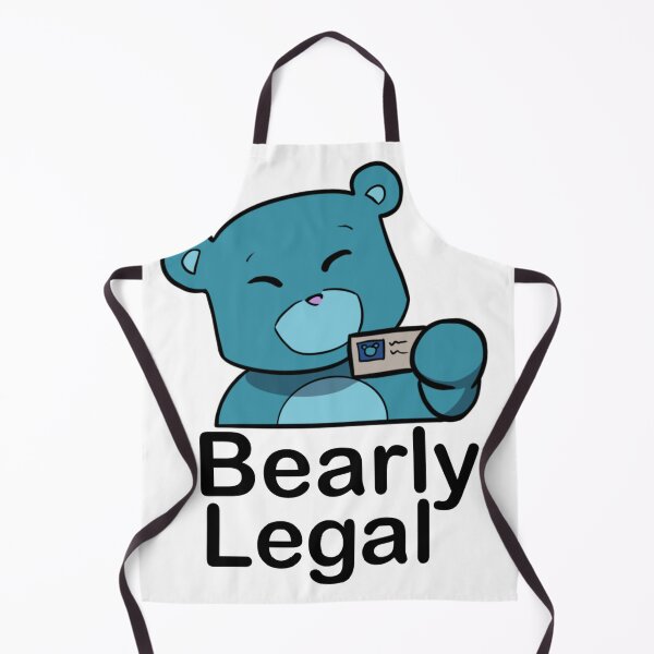 Item preview, Bearly Legal designed and sold by Wonka3845.