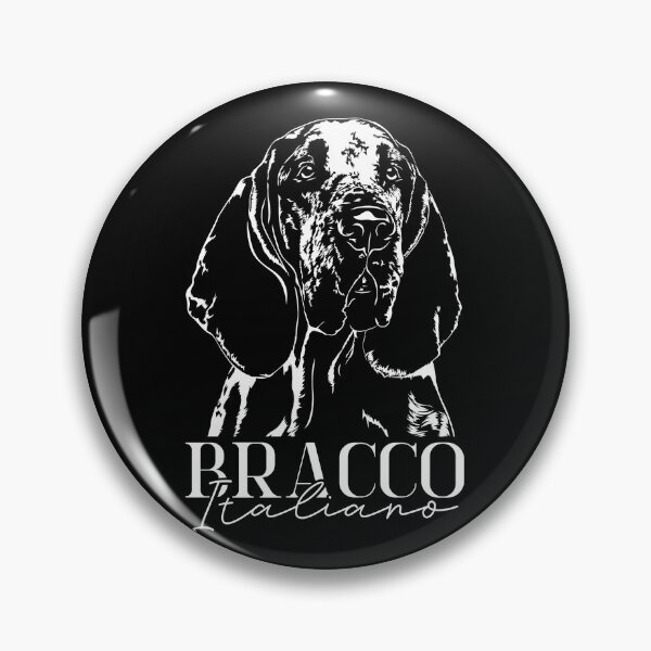 Artikelvorschau, Bracco Italiano Hund Hunde Portrait Hundeportrait entworfen und verkauft von dogarts.