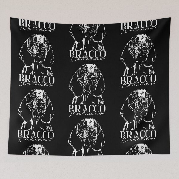 Item preview, Bracco Italiano Dog Dog Portrait Dog Portrait designed and sold by dogarts.