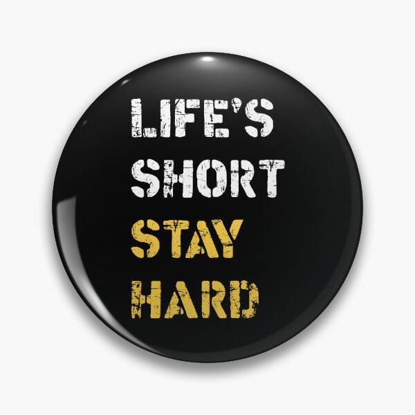 Item preview, Life's short stay hard designed and sold by sachpica.