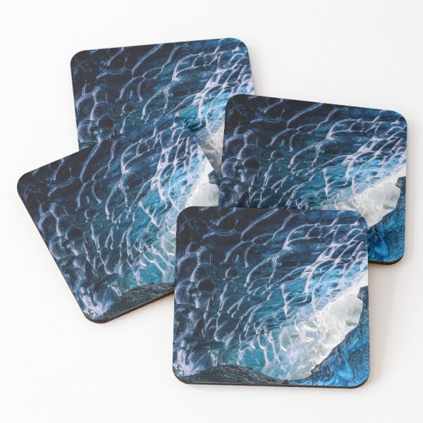 Item preview, Bluish Icy cave : Nature at its best designed and sold by Delightandarts.