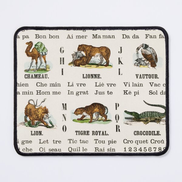 Item preview, Vintage French Alphabet Chart designed and sold by SuziQPrayers427.