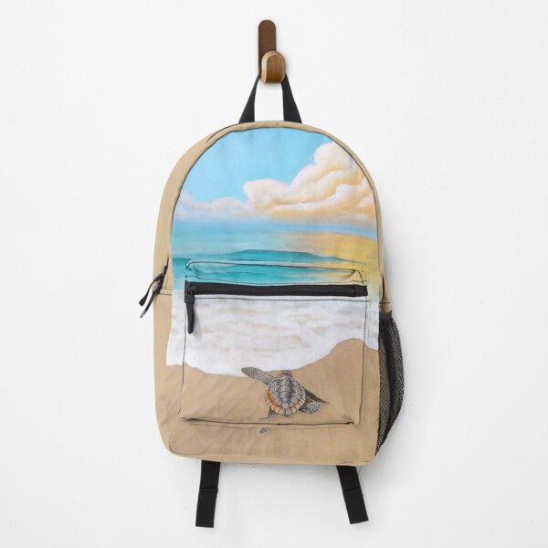 Item preview, Baby Sea Turtle on the Beach - Adorable and Natural Illustration designed and sold by Ambiance Sauvage.