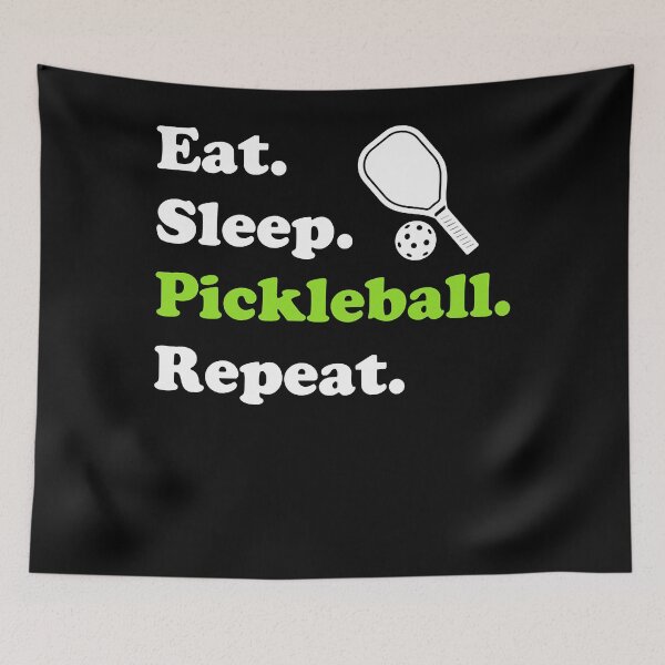 Item preview, Eat Sleep Pickleball Repeat Paddleball Retirement Mom Dad Classic  designed and sold by argyleclimese.