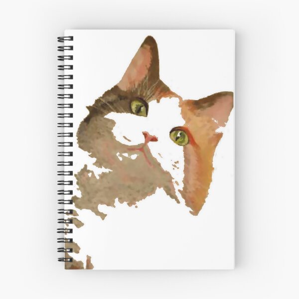 Item preview, I'm All Ears - Cute Calico Cat Portrait designed and sold by taiche.