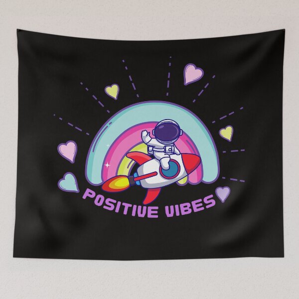 Item preview, Rainbow Positive vibes designed and sold by Artistusha.
