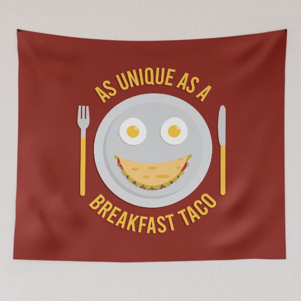 Item preview, As unique as a breakfast taco designed and sold by S-L-B-Designs.