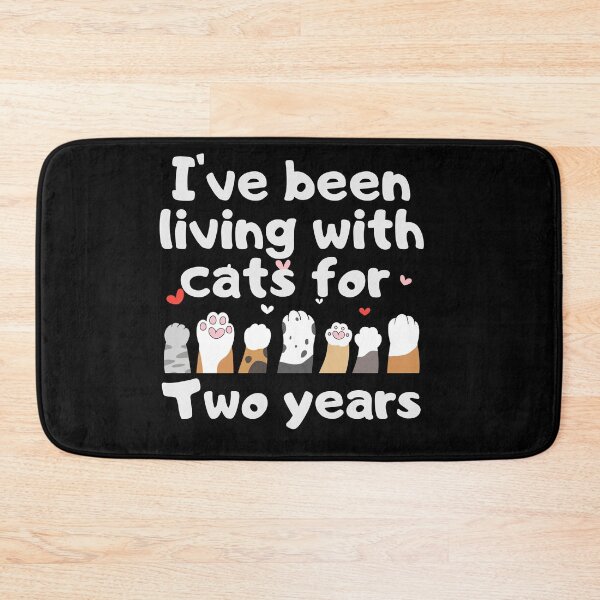 Item preview, I've been living with cats for two years designed and sold by marunstudio.