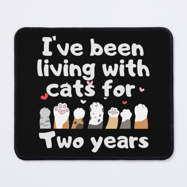 Item preview, I've been living with cats for two years designed and sold by marunstudio.