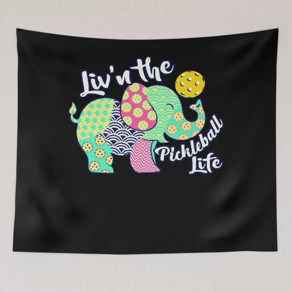 Item preview, Elephant liv&x27;n the pickleball life TTA Essential  designed and sold by argyleclimese.