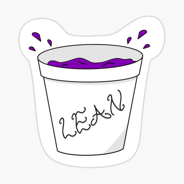 "Lean cup" Sticker for Sale by VicFama Redbubble