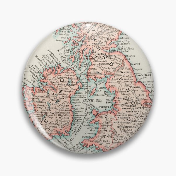Item preview, Map of the United Kingdom and Ireland designed and sold by SuziQPrayers427.