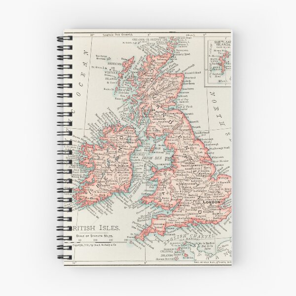 Item preview, Map of the United Kingdom and Ireland designed and sold by SuziQPrayers427.