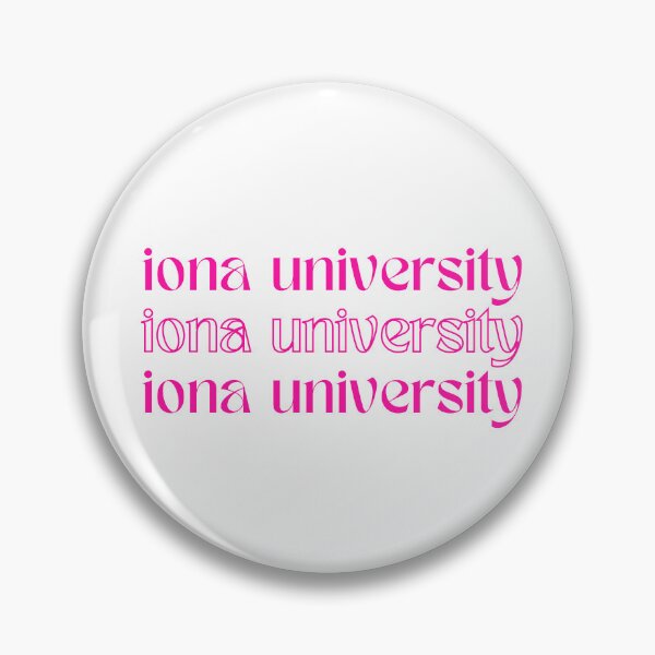 Item preview, Iona University Pink  designed and sold by ALLIETONZIART.